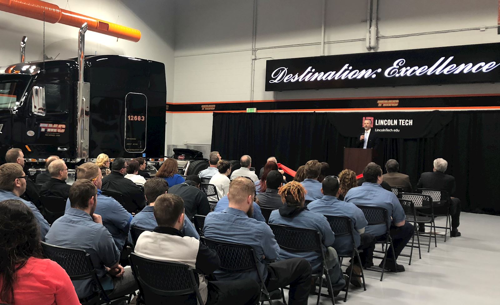 Indianapolis Lincoln Tech Reveals TMC Sponsored Diesel Training Center